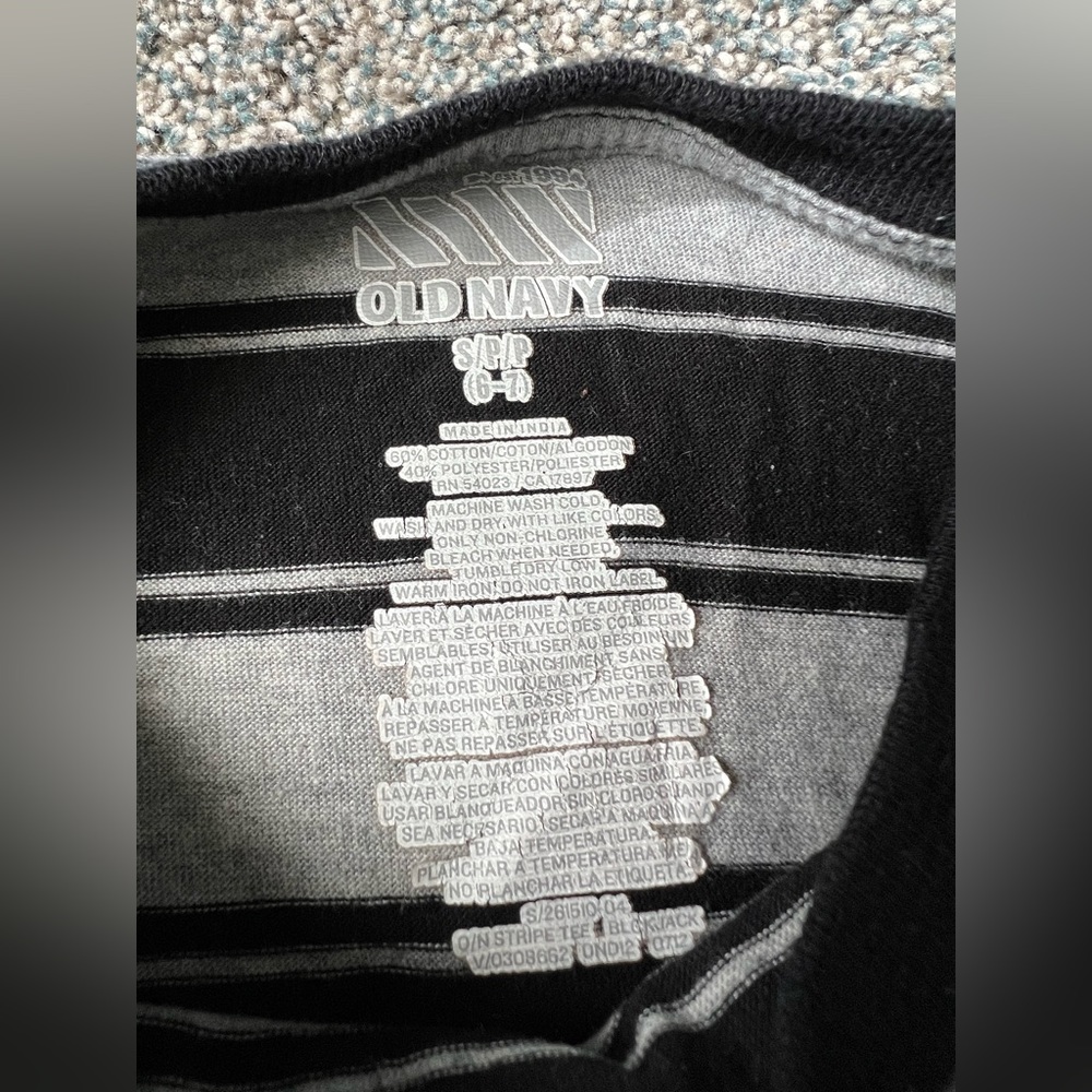 Striped long sleeve shirt - Picture 2 of 3